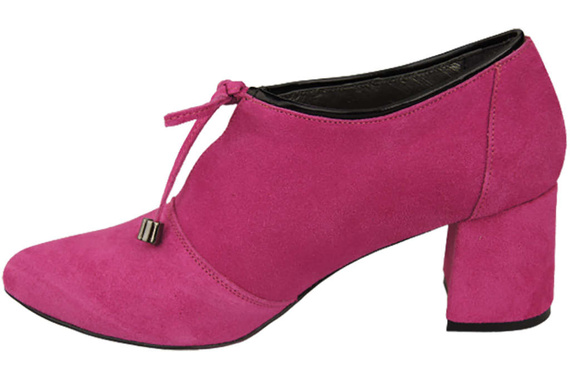 Damenschuhe Fuchsia-Schuhe Natursamtleder 183 ElitaBut
