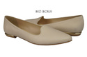 Damen Ballerinas Lords, Naturleder, Beige 914 ElitaBut