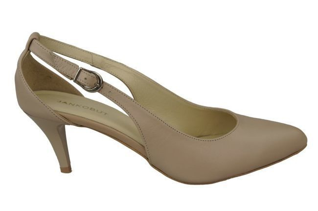 Damenschuhe Sandalen Niedriger Absatz Naturleder Cappuccino Lico 973 ElitaBut