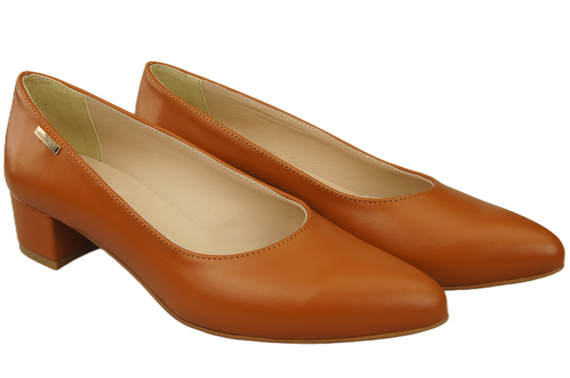 Damen Pumps Rotes mit niedrigem Absatz zeitlose Eleganz und Komfort 220 ElitaBut