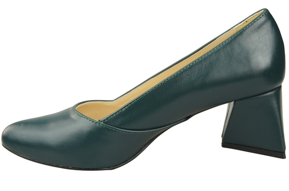 Damen Pumps Malachit Echtleder Spitz Zehen Absatz ElitaBut 221