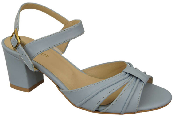 Damenschuhe Sandalen Hellblau Naturleder 168 ElitaBut