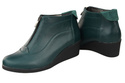 Damen-Winterstiefel, Naturleder, Malachite 133, von ElitaBut
