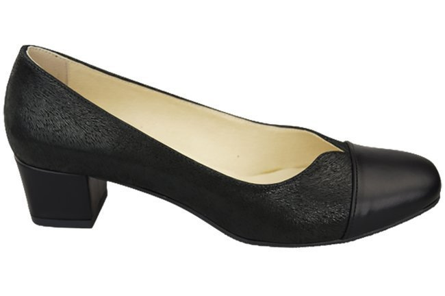 Damenschuhe Pumps Naturleder 164 Schwarz ElitaBut