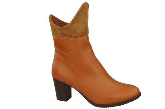 Damen-Winterstiefel, Naturleder, Rude 137 ElitaBut