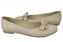 Damen Ballerinas Beige Naturleder 998 ElitaBut