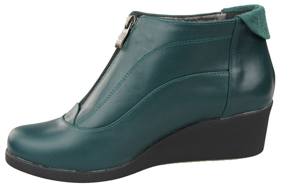 Damen-Winterstiefel, Naturleder, Malachite 133, von ElitaBut