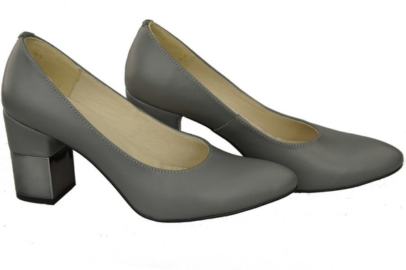 Damenschuhe Pumps Grau Naturleder 144 ElitaBut