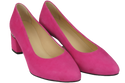 Damenschuhe Pumps Fuchsia Natürliches Wildleder 143 Von ElitaBut