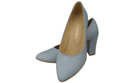 Damenschuhe Pumps Hellblau Naturleder 170 ElitaBut