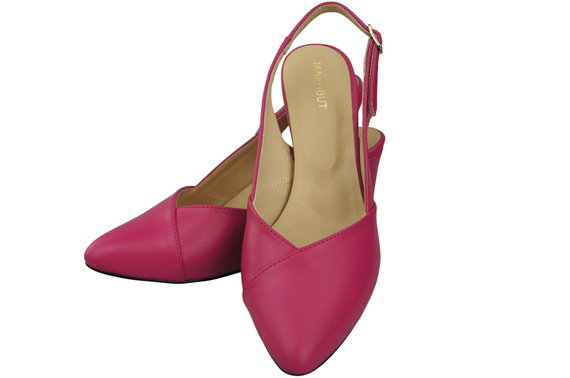Damen Footwear Purpurfarbig Stiletto Sandalen Natural Leder 217 ElitaBut