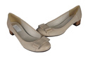 Damenschuhe Pumps, Naturleder, Beige 707 ElitaBut