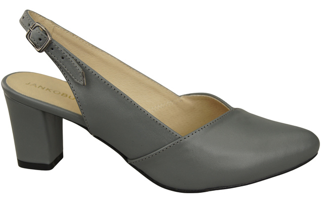 Damen Footwear Aschgrau Stiletto Sandalen Natural Leder 217 ElitaBut