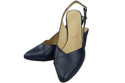 Damen Footwear Marineblau Stiletto Sandalen Natural Leder 217 ElitaBut