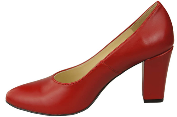 Damenschuhe Rote Pumps, Naturleder 170 ElitaBut