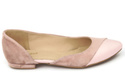 Damenschuhe Ballerinas Rosa Puder Naturleder Wildleder 146 ElitaBut