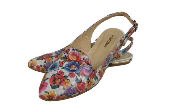 Damen Ballerinas Lords Flower 1 Naturleder 917 ElitaBut