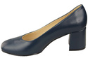 Damenschuhe Pumps Naturleder 171 Marineblau ElitaBut