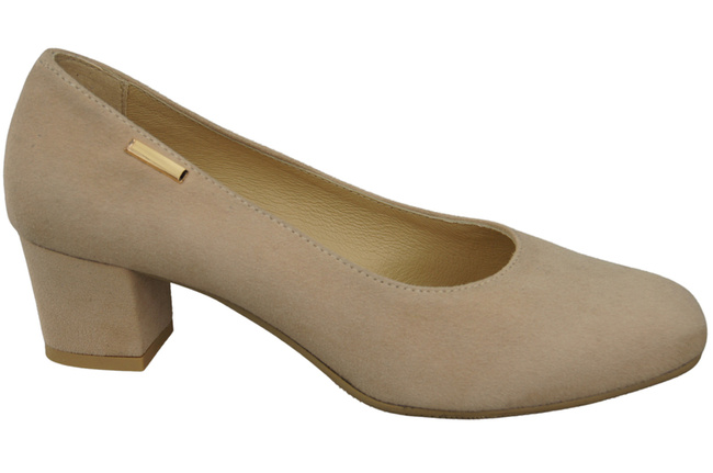 Bequeme Frauen Schuhe Puderrosa Wildleder 172 Z ElitaBut