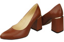 Damenschuhe Pumps Braun Naturleder 179 ElitaBut
