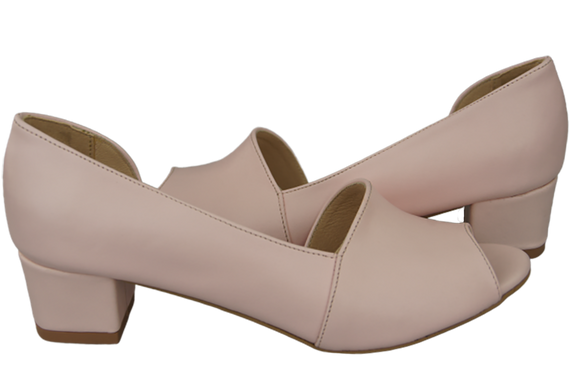 Damenschuhe Sandalen Rosa Puder Naturleder 147 ElitaBut