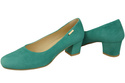Bequeme Frauen Schuhe Türkis Wildleder 172 Z ElitaBut