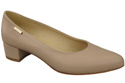 Damen Pumps Cappuccino Blass mit niedrigem Absatz zeitlose Eleganz und Komfort 220 ElitaBut