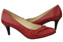 Damenschuhe Pumps Naturleder Rot 989 ElitaBut