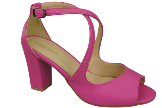 Damenschuhe Sandalen Fuchsia Naturleder 186 ElitaBut