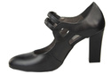 Damenschuhe Pumps Schwarz Naturleder 105 ElitaBut
