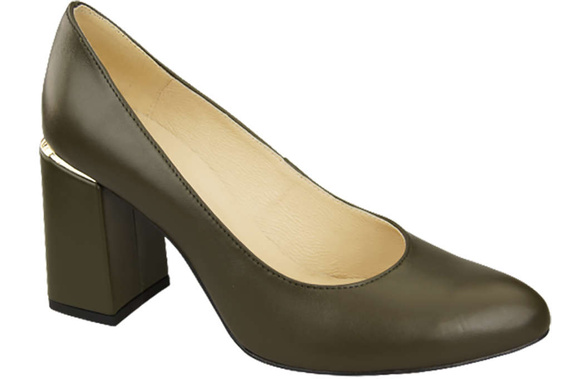 Damenschuhe Olivenpumps, Naturleder 179 ElitaBut