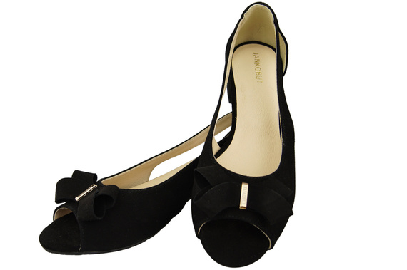 Schuhe Damensandalen Schwarzes natürliches Wildleder 994 Kombination aus Stil und Komfort ElitaBut