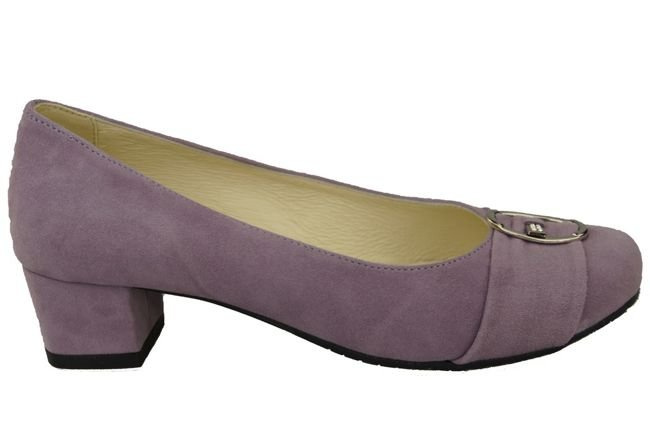 Damenschuhe Lila Naturleder Wildleder 135 ElitaBut