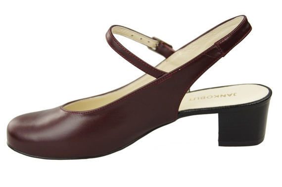 Damenschuhe Sandale Burgund Naturleder 108 ElitaBut