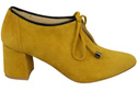 Damenschuhe Zitronenschuhe Natursamtleder 183 ElitaBut