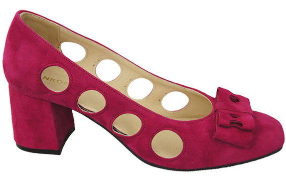 Damenschuhe Pumps Lila Natürliches Wildleder 182 ElitaBut