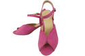 Damenschuhe Sandalen Fuchsia Naturleder Wildleder 185 ElitaBut
