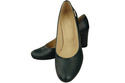 Klassische Damen Malachit Leder Mandel Nase Pumps 201 ElitaBut