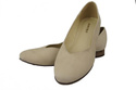 Damen-Ballerinas, Naturleder, Beige 984 ElitaBut