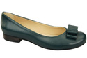 Damen Ballerinas Naturleder Malachit 702 ElitaBut
