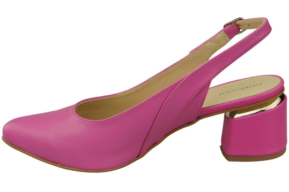 Damenschuhe Sandalen Fuchsia Naturleder 196 ElitaBut