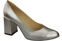 Damenschuhe Silber Pumps Naturleder 179 ElitaBut