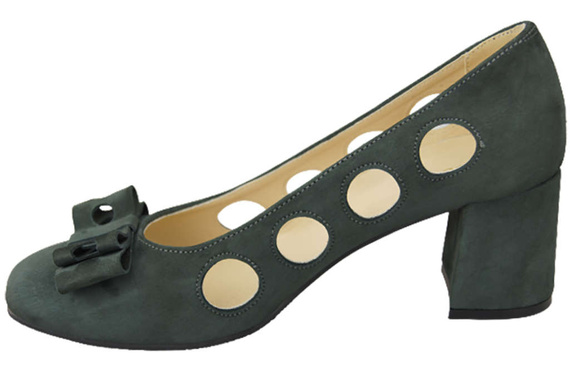 Damenschuhe Graphite Pumps Natürliches Wildleder 182 ElitaBut