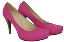 Damenschuhe Pumps Fuchsia Naturleder Wildleder 644 ElitaBut