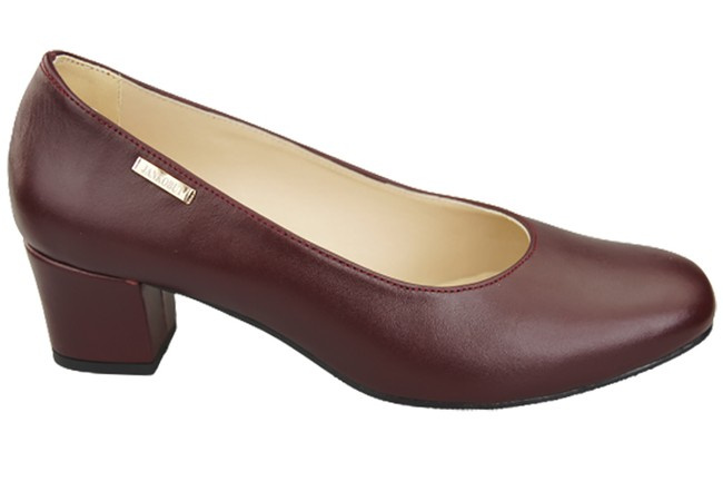 Damenschuhe Pumps Naturleder 172 Burgund ElitaBut