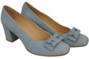 Damenschuhe Pumps Blau Natürliches Wildleder 163 ElitaBut