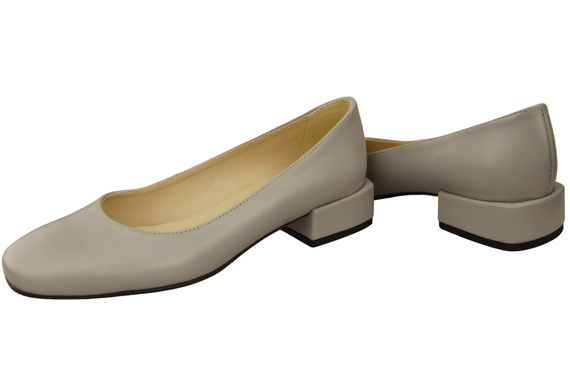 Bequeme Frauen Schuhe Helle Esche Flats Natural Leder 204 ElitaBut