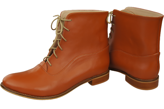 Damenstiefel Frühling/Herbst, Naturleder, Rot, 155 L, ElitaBut