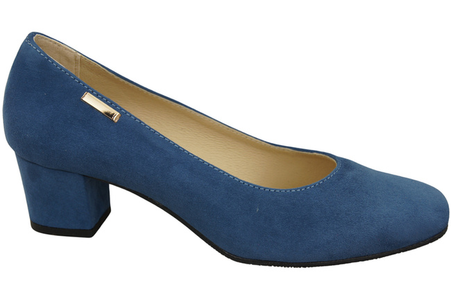 Bequeme Frauen Schuhe Blau Wildleder 172 Z ElitaBut