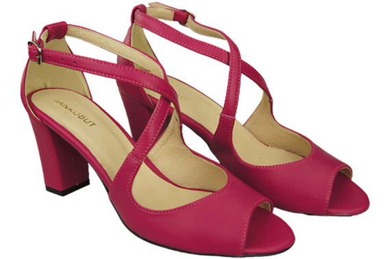 Damenschuhe Lila Sandalen, Naturleder 186 ElitaBut